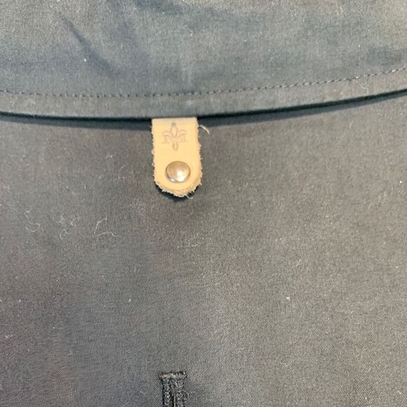 𝅺MACKAGE Leather Trimmed Back Pleated Trench - Picture 8 of 15